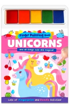 Finger Painting Book Unicorn